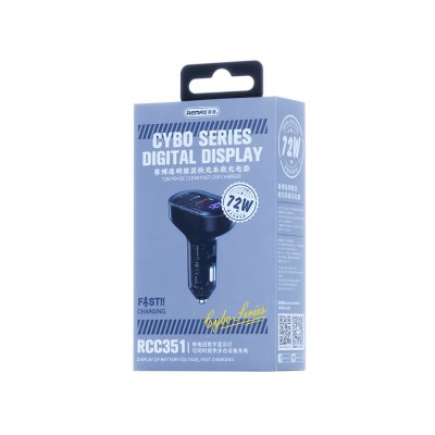 Car Charger 72W PD&QC RCC351