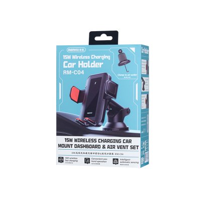 Remax Car Holder Wireless Charger 15W RM-C04