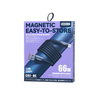 Remax Cable Type-C 66W 1.2M RC-C02