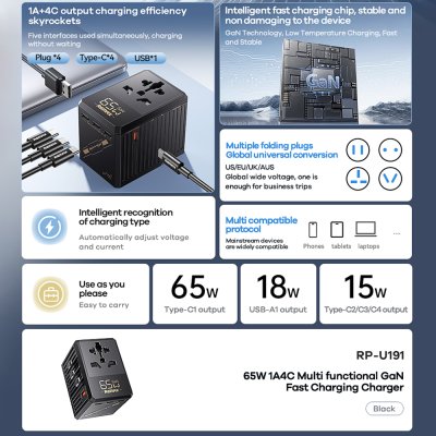 Remax Universal Adapter RP-U191