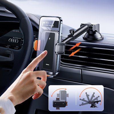 Remax Car Holder Wireless Charger 15W RM-C04