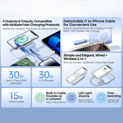 REMAX Power Bank 10000mAh RPP-30