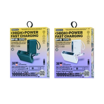 REMAX Power Bank 10000mAh RPP-86 (Cream)