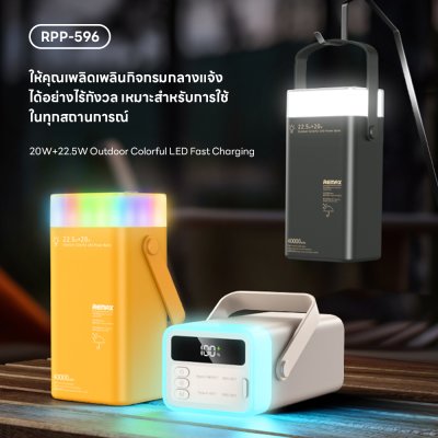 Power Bank 40000mAh RPP-596
