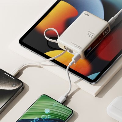 REMAX Power Bank 10000mAh RPP-86 (Cream)