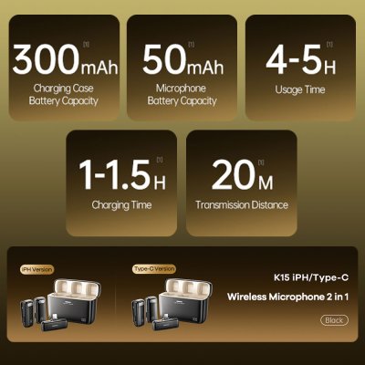 REMAX Stream and microphone K15i Black