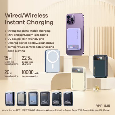 REMAX Power Bank 10000mAh RPP-525 (Purple)