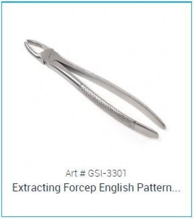 Dental Extracting Forcep