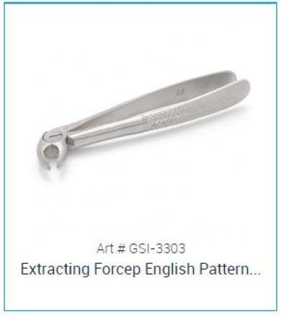 Dental Extracting Forcep