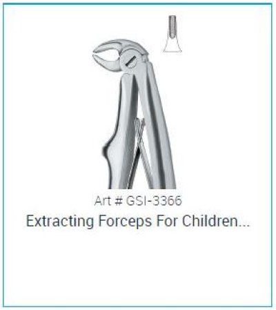 Dental Extracting Forcep