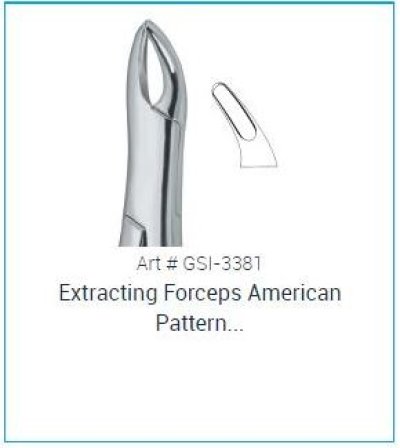 Dental Extracting Forcep