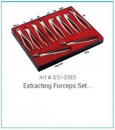 Dental Extracting Forcep