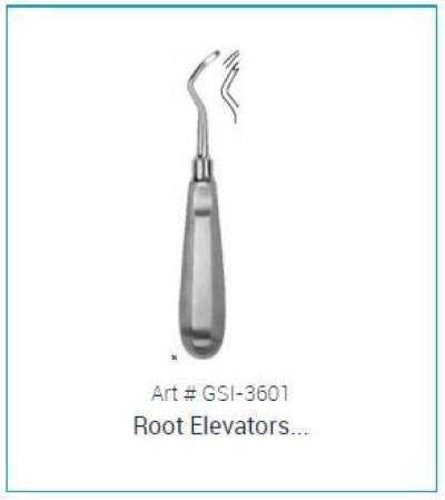 Dental Root Elevators