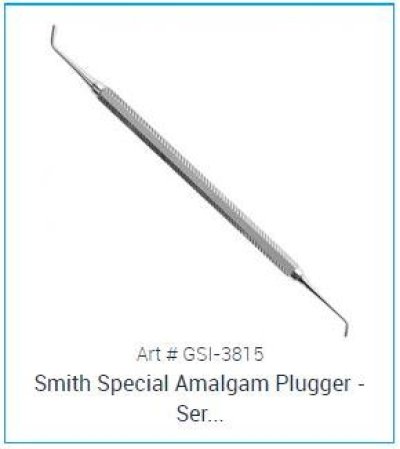 Dental Amalgam Condensers and Pluggers