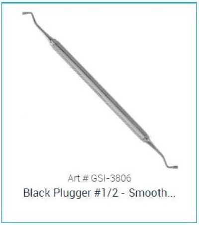 Dental Amalgam Condensers and Pluggers