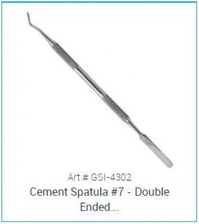 Dental Cement Spatulas