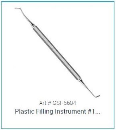 Dental Plastic Filling Instruments