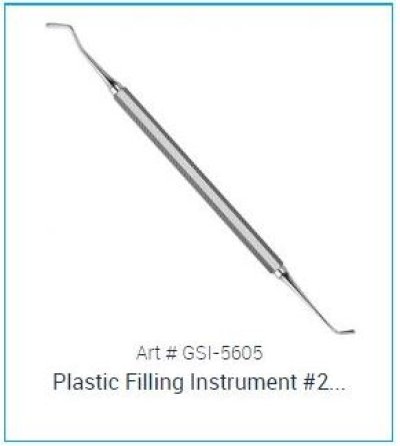 Dental Plastic Filling Instruments
