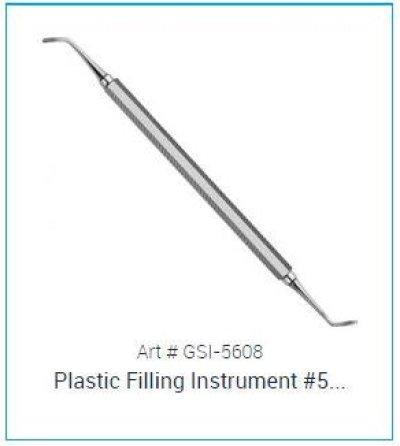 Dental Plastic Filling Instruments