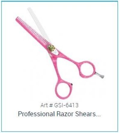 Beauty Plastic Handle Shears