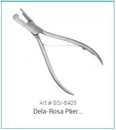 Orthodontin Dental Pliers