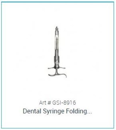 Orthodontin Dental Syringes