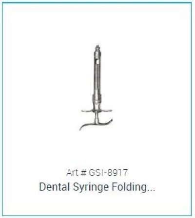 Orthodontin Dental Syringes