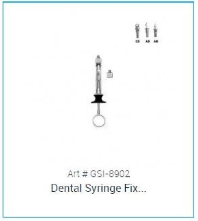 Orthodontin Dental Syringes