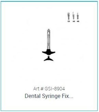 Orthodontin Dental Syringes