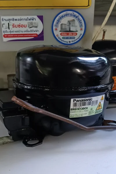 คอมตู้เย็นพานาโซนิค ERI91E13DCH อินเวอร์เตอร์ TOSHIBAคอมเพรสเซอร์