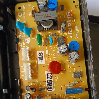 แผงควบคุมตู้เย็น ชาร์ป SJ-C19E