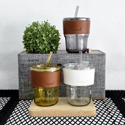 ของชำร่วยงานศพแก้วน้ำสายหนัง พร้อมกล่อง