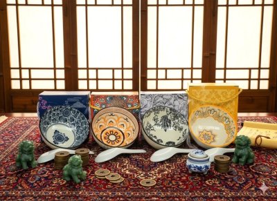 ของชำร่วยงานศพ – ถ้วยซุปพร้อมช้อน (พร้อมกล่อง)