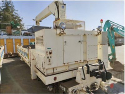 TRACK MOTOR CAR WITH CRANE (15 TONS)