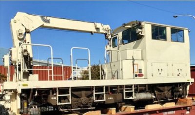 TRACK MOTOR CAR WITH CRANE (20 TONS)