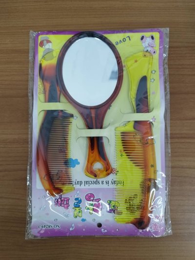 PL-8751ชุดกระจก+หวี 12ชิ้น/แพ็ค ราคา20บาท