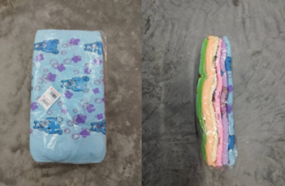 ผ้าขนหนูไมโครพิมพ์หวาน 15*30 แพ็ค 12  ชิ้น ราคา 20 บาท