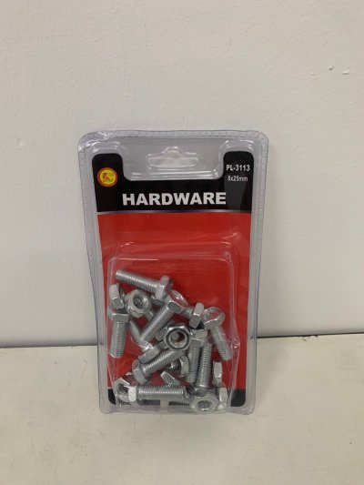 PL-3113#ชุดตะปู บรรจุ12ชิ้น/แพ็ค ราคา20/ชิ้น