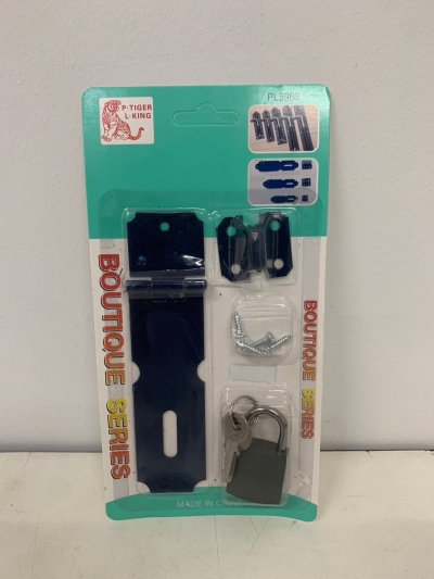 PL-5986#ล็อคประตู+กุญแจบรรจุ12ชิ้น/แพ็ค ราคา20/ชิ้น