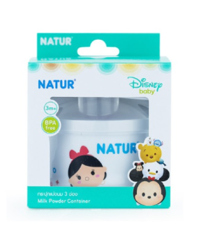 TSUM TSUM ที่แบ่งนมผง 3 ช่อง  12ชิ้น/แพ็ค ราคา 79 บาท