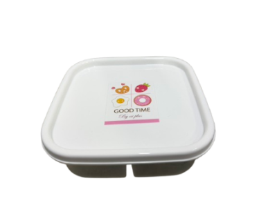 A-142#กล่องเลิฟทู (ตัวใส/ฝาสี) 12ชิ้น/แพ็ค ราคา10บาท