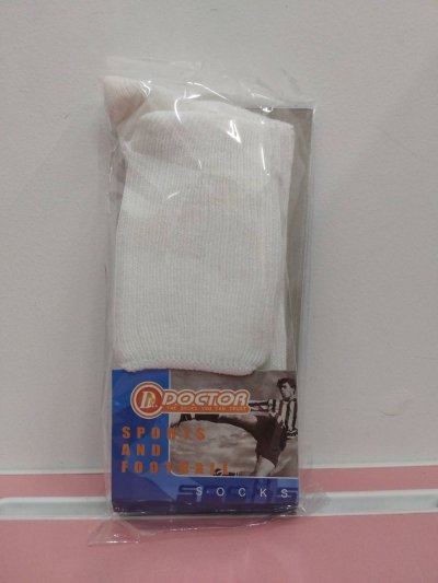 A302#ถุงเท้าไหมพรมกีฬาพับข้อขาวล้วน9-15  12ชิ้น/แพ็ค ราคา49บาท
