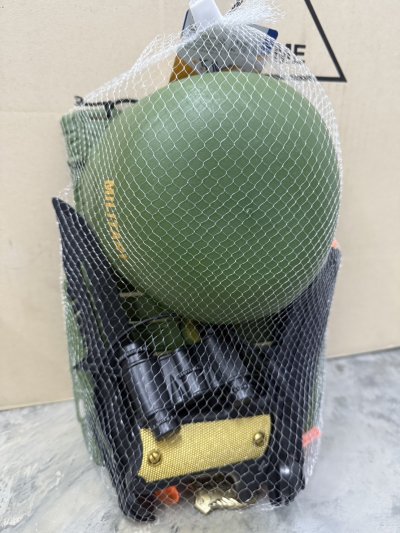 473922#ชุดทหารมีหมวกถุงตาข่าย 03-23