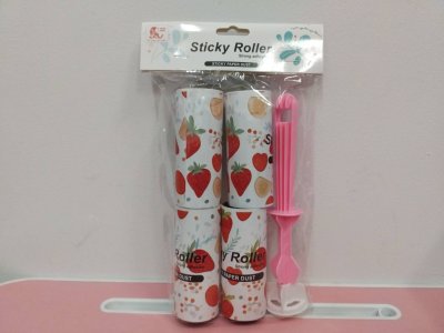 3234#ลูกกลิ้งขน 4 ชิ้น  1แพ็ค 12ชิ้น ราคา20บาท