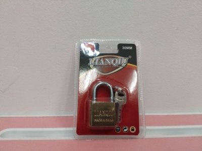 A286-09#กุญแจลูกปืนสีทอง 30สั้น