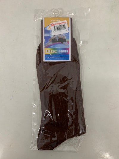 505-ดต-92#ถุงเท้าไนลอน2หน้าลอนใหญ่9-12 แพ็ค 12 ชิ้น ราคา 25 บาท