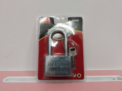 A286-08#กุญแจลูกปืน 60MM คอยาว