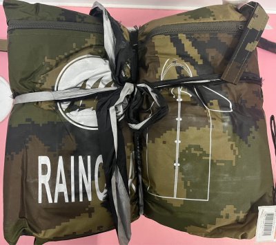 เสื้อกันฝนลายทหาร#1762