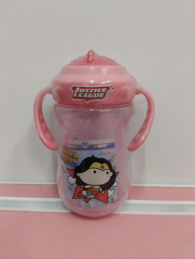 SH-142#ขวดน้ำมีหลอดดูดซุปเปอร์ฮีโร่