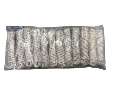 HD-15700#เชือกไนล่อน 5mm. ยาว 7ม. 12ชิ้น/แพ็ค ราคา20บาท